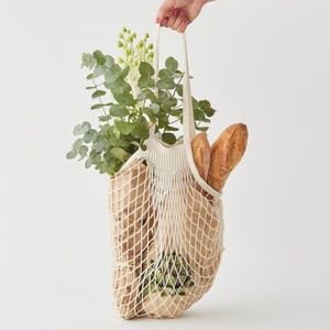 French Market Net Bag Tote - Natural Color